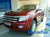 Cần bán xe Ford Ranger XLT 2.2L 4X4 MT đời 2015, màu đỏ, 744 triệu