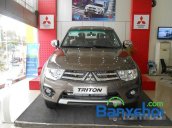 Xe Mitsubishi Triton 2014 mới màu bạc / xám đang được bán