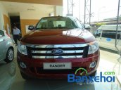 Cần bán xe Ford Ranger XLT 2.2L 4X4 MT đời 2015, màu đỏ, 744 triệu