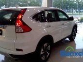 Cần bán Honda CR V 2.4AT đời 2015, màu trắng