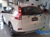 Cần bán Honda CR V 2.4AT đời 2015, màu trắng