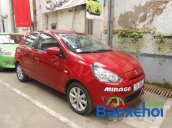 Bán xe Mitsubishi Mirage 2014 cũ màu đỏ, nhập khẩu trực tiếp từ Thailand