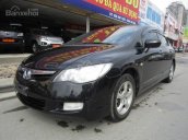 Bán ô tô Honda Civic đời 2008, màu đen, giá chỉ 488 triệu