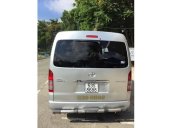 Toyota Hiace Super Wagon 2010, màu xám bạc, loại cao cấp. Máy xăng, 10 chỗ, 1 đời chủ