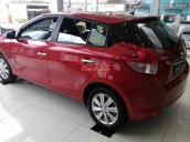 Yaris 1.3G 2015 màu đỏ, Toyota Giải Phóng cam kết giá tốt nhất