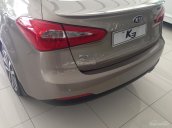 Bán xe Kia Cerato MT màu vàng cát, chính hãng Kia, trả góp giá chỉ từ 210tr tại Hải Phòng 0936657234