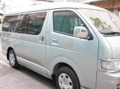 Bán xe Hiace 10 chỗ, Super Wagon, 2009, màu xám xanh, sử dụng kỹ