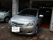 Toyota Vios 1.5 sản xuất 2008 màu bạc, số sàn, nội thất da màu kem