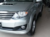 Toyota An Sương đang có chương trình bán hàng cực tốt cho dòng xe Toyota Fortuner màu bạc