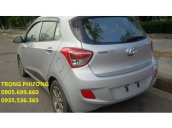 Cần bán Hyundai Grand i10 1.0MT đời 2015, màu bạc, nhập khẩu nguyên chiếc