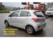 Cần bán Hyundai Grand i10 1.0MT đời 2015, màu bạc, nhập khẩu nguyên chiếc