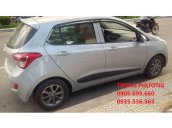 Cần bán Hyundai Grand i10 1.0MT đời 2015, màu bạc, nhập khẩu nguyên chiếc