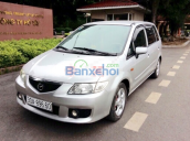 Cần bán gấp Mazda Premacy AT đời 2003, màu bạc, xe gia đình 