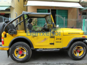 Bán xe Jeep CJ đời 1980, màu vàng, nhập khẩu nguyên chiếc, chính chủ