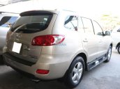 Bán xe Hyundai Santa Fe đời 2008, màu bạc, nhập khẩu  