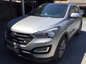 Bán xe Hyundai Santa Fe đời 2014, màu bạc, nhập khẩu nguyên chiếc