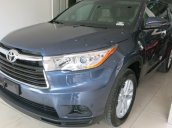 Bán xe Toyota Highlander LE 2015, xe màu xanh