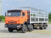 Tải thùng Kamaz 30 tấn | Kamaz 6540 (8x4) thùng 9m nhập nguyên chiếc 2016