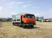 Tải thùng Kamaz 30 tấn | Kamaz 6540 (8x4) thùng 9m nhập nguyên chiếc 2016