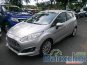 Cần bán Ford Fiesta 1.0 Ecoboost AT đời 2015, màu bạc giá cạnh tranh