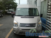 Cần bán xe Ford Transit Luxury đời 2015, màu bạc, giá chỉ 904 triệu