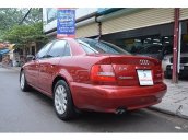 Bán Audi A4 sản xuất 2000, màu đỏ, nhập khẩu chính hãng số sàn, 345tr