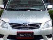 Bán xe Toyota Innova đời 2013, màu bạc, số sàn, 705tr