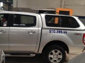 Bán Ford Ranger đời 2013, màu bạc, nhập khẩu  