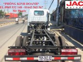 Xe tải JAC 2T4 vào thành phố, thùng mui kín