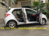 Cần bán Hyundai Grand i10 2017 Tam Kỳ, màu bạc, LH: Trọng Phương 0935.536.365 – 0905.699.660