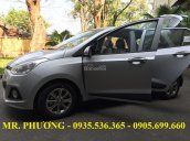 Cần bán Hyundai Grand i10 2017 Tam Kỳ, màu bạc, LH: Trọng Phương 0935.536.365 – 0905.699.660