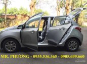 Cần bán Hyundai Grand i10 2017 Tam Kỳ, màu bạc, LH: Trọng Phương 0935.536.365 – 0905.699.660