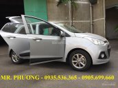 Cần bán Hyundai Grand i10 2017 Tam Kỳ, màu bạc, LH: Trọng Phương 0935.536.365 – 0905.699.660