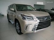 Bán xe Lexus LX 570 Luxury 2016 màu vàng, giao xe ngay, bao giá thị trường