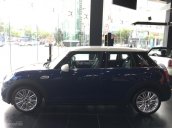 Bán xe Mini Cooper S 5 cửa đời 2016, màu xanh biển, nóc trắng, nhập khẩu chính hãng giá tốt