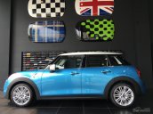 Bán xe Mini Cooper S 5 cửa đời 2016, màu xanh lam, nóc trắng, nhập khẩu chính hãng