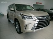 Lexus LX 570 model 2016, màu vàng, xe nhập chính hãng giao nhanh