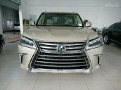 Lexus LX 570 model 2016, màu vàng, xe nhập chính hãng giao nhanh