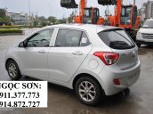 Cần bán xe Hyundai Grand i10 , màu bạc, LH Ngọc Sơn: 0911.377.773