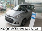 Cần bán xe Hyundai Grand i10 , màu bạc, LH Ngọc Sơn: 0911.377.773