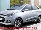 Cần bán xe Hyundai Grand i10 , màu bạc, LH Ngọc Sơn: 0911.377.773