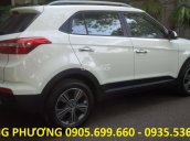 Bán ô tô Hyundai Creta 1.6 AT xe màu trắng, nhập khẩu tại Đà Nẵng