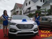 Bán Hyundai Santa Fe mới đời 2018, màu trắng, xe nhập - Lh Ngọc Sơn: 0911377773