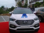 Bán Hyundai Santa Fe mới đời 2018, màu trắng, xe nhập - Lh Ngọc Sơn: 0911377773