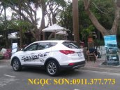 Bán Hyundai Santa Fe mới đời 2018, màu trắng, xe nhập - Lh Ngọc Sơn: 0911377773