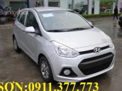 Cần bán Hyundai Grand i10 đời 2018, màu bạc, trả gop 80% xe - Lh Ngọc Sơn: 0911.377.773