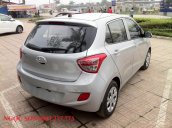 Cần bán Hyundai Grand i10 đời 2018, màu bạc, trả gop 80% xe - Lh Ngọc Sơn: 0911.377.773