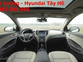 Hyundai Tây Hồ bán xe Hyundai Santa Fe Facelift 2017 full option, giá tốt, KM lớn gọi 0982093089