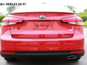 Bán Kia Cerato đời 2017, màu đỏ giá hấp dẫn, hỗ trợ 80% giá trị xe