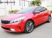 Bán Kia Cerato đời 2017, màu đỏ giá hấp dẫn, hỗ trợ 80% giá trị xe